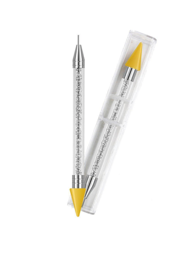 Wax rhinestone pencil
