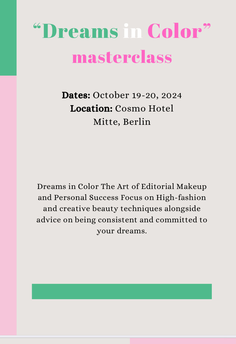 Berlin Masterclass- Deposit!