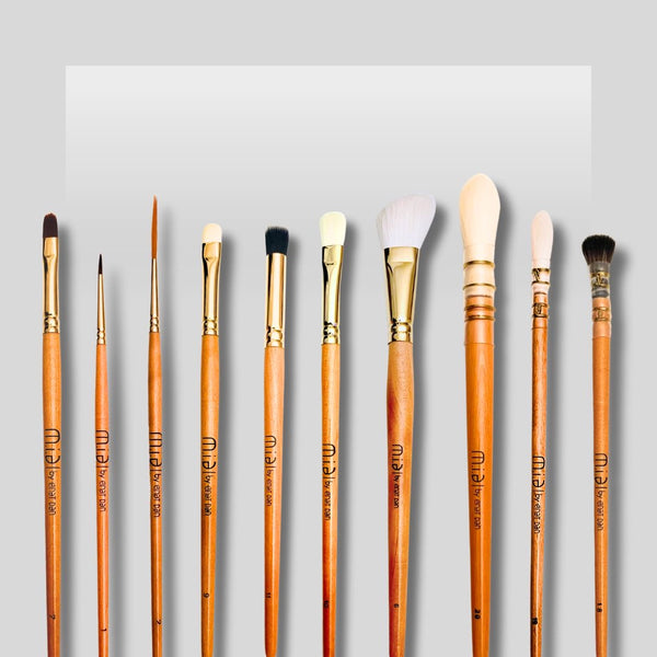 10-piece brush set